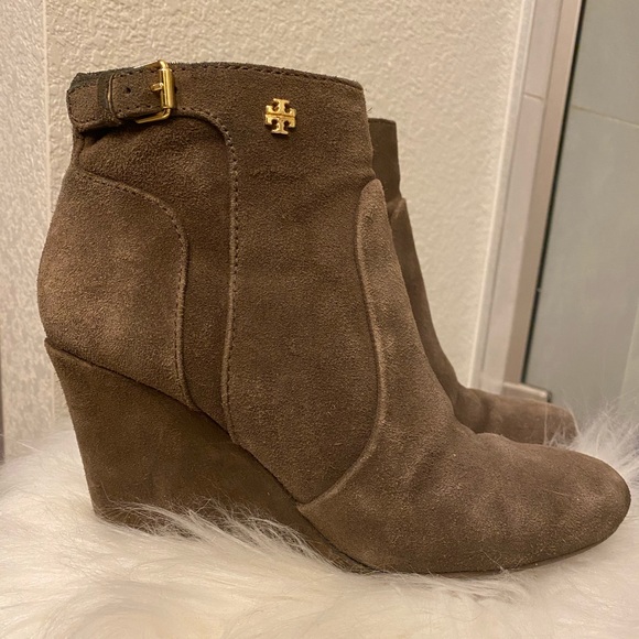 Tory Burch Shoes - Tory Burch Milan Booties in Bisonte
